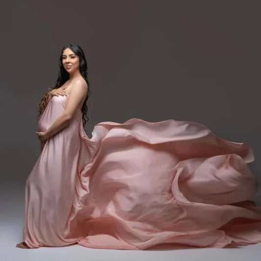 Satin Maternity Wrap Silky Scarf Maternity Posing Glossy Tossing Gown Fancy Pregnant Woman Wedding Photography Photo Peaceful Pleasures Health and Wellness color 4 1.5X 4M