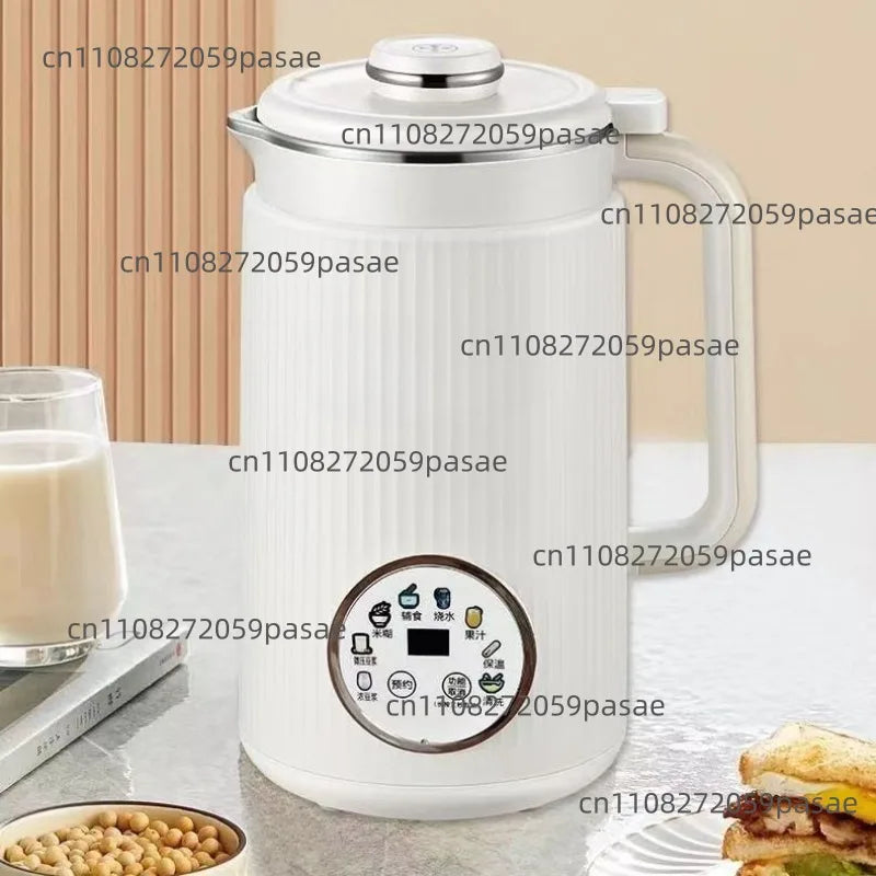 110V Stainless Steel Soy Milk Maker – 800W Netless Blender