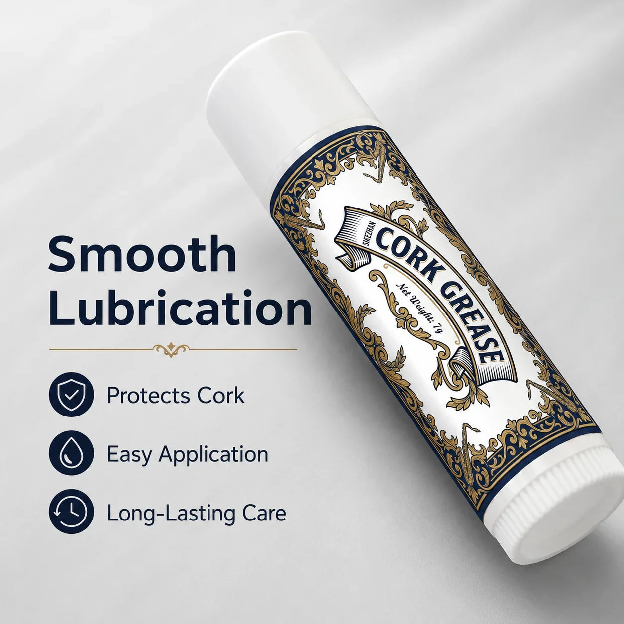 SIKEZHAN Cork Grease for Woodwind Instruments – 7g Tube