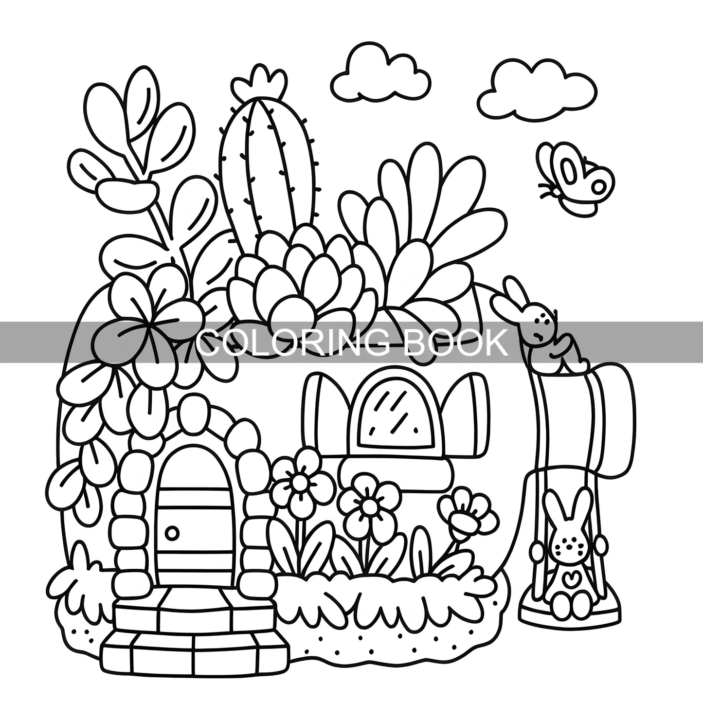 Bview Art Magical Ponds Adult Coloring Book Fantasy Summer Designs