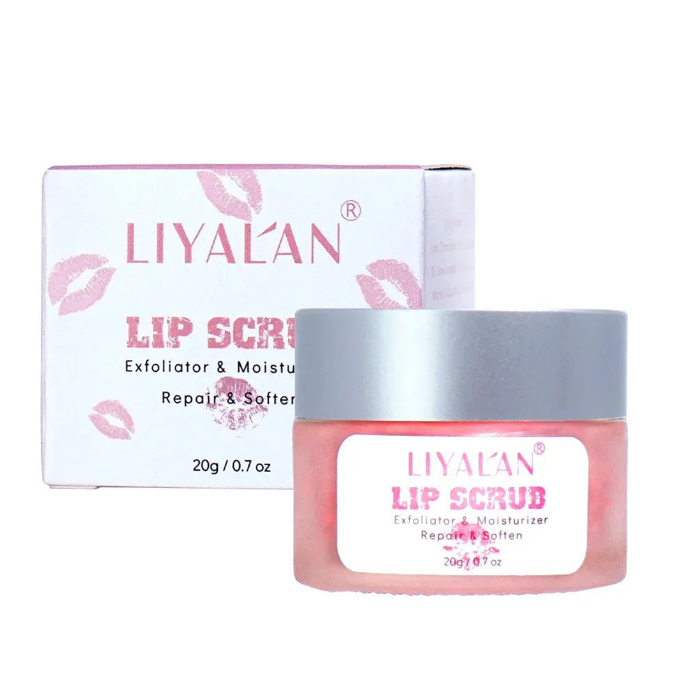Pink Sugar Lip Scrub – Exfoliating & Moisturizing Peaceful Pleasures Health and Wellness Pink Lip Scrub China Mainland