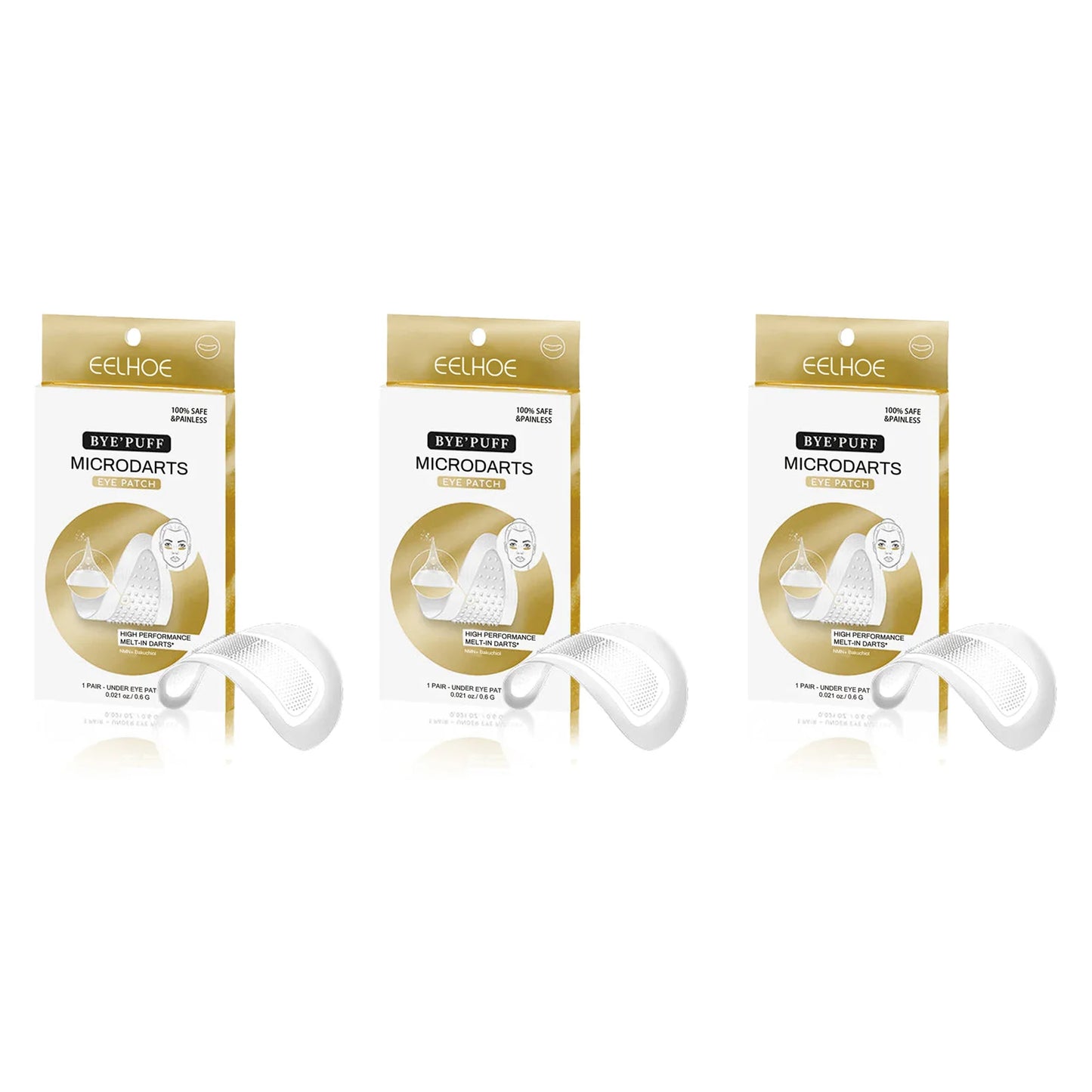 Hyaluronic Acid Microneedle Eye Patches – Dark Circles & Puffiness