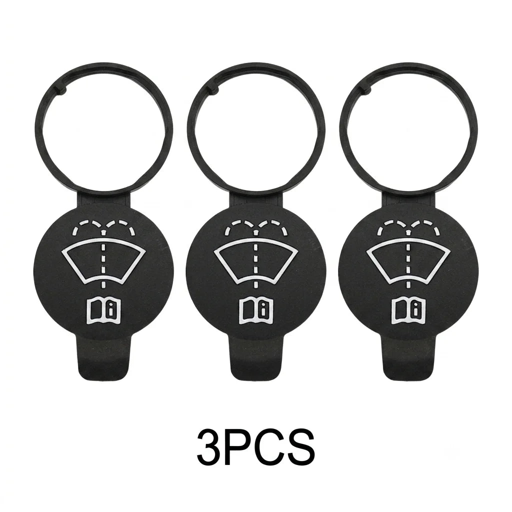 Windshield Wiper Washer Fluid Reservoir Tank Bottle Cap Cover For Chevrolet Buick Cadillac Tank Cap 13227300 Exterior components Peaceful Pleasures Health and Wellness 3PCS