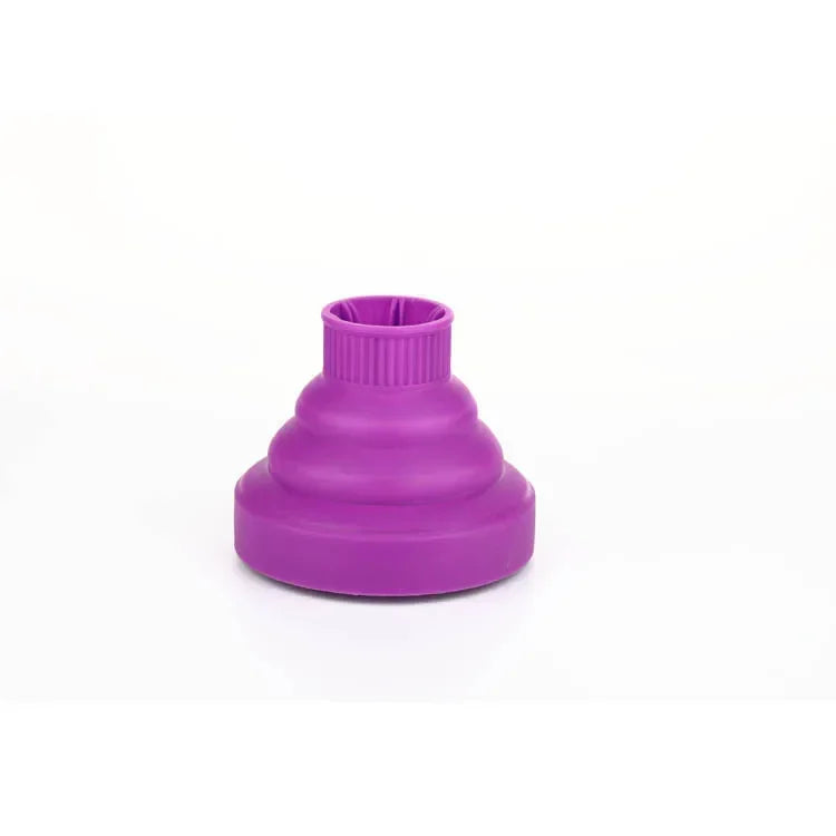 2pcs 4-4.8cm Universal Hairdryer Curly Drying Blower Hair Styling Tool Accessories Hair Curl Diffuser Cover Diffuser Disk Peaceful Pleasures Health and Wellness PURPLE