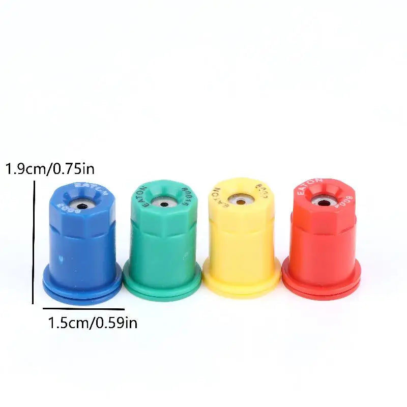 Stainless Steel 5Pcs Round Atomizing Nozzle Mist Spray for Watering System Agricultural Garden Livestock Cooling Peaceful Pleasures Health and Wellness