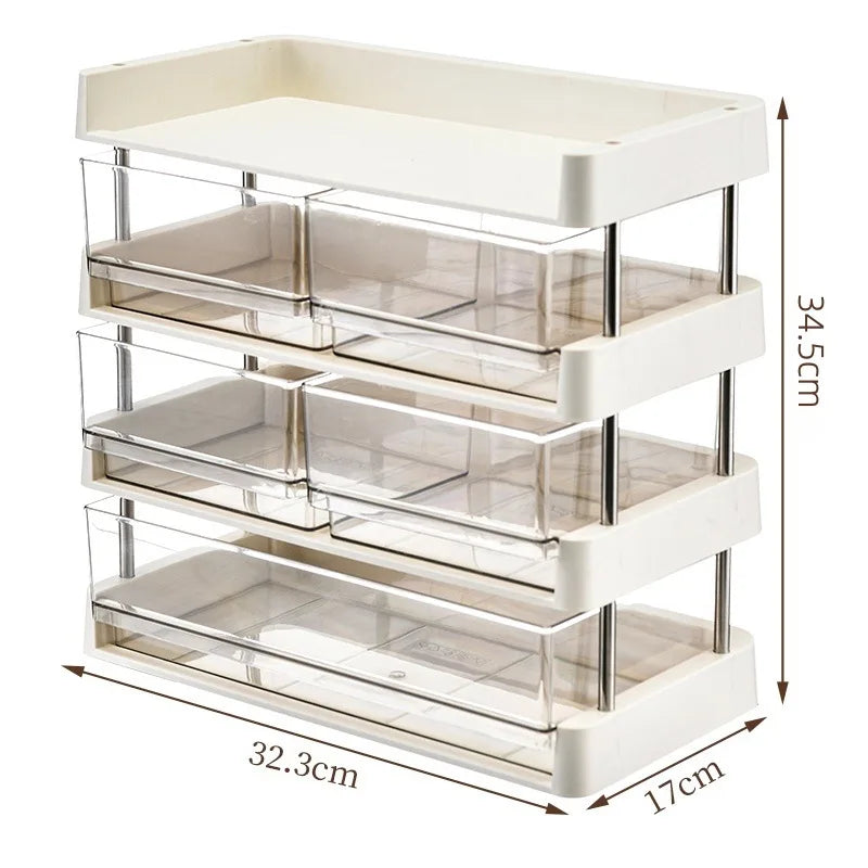 Transparent Tea Bag & Coffee Capsule Organizer - Multi-Purpose Snack Tray for Office, Kitchen Countertop or Break Room Storage Peaceful Pleasures Health and Wellness