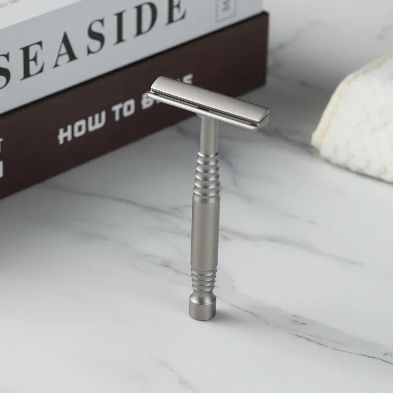 2026 YAQI Remus Stainless Steel Razor Matte Finish 0.70mm Blade Gap Men's Shaving Razor Quality Safety Razor Peaceful Pleasures Health and Wellness