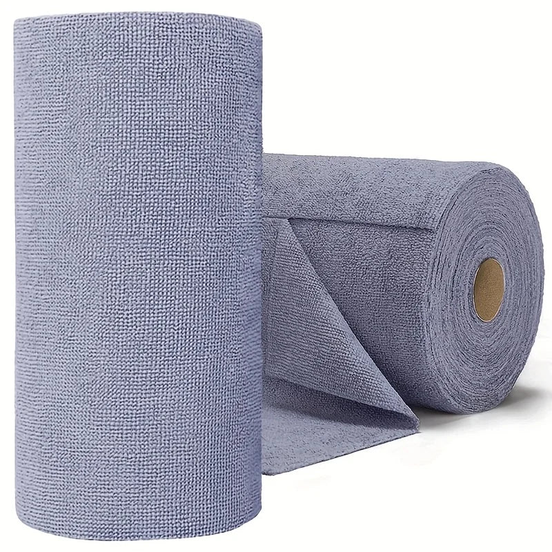 20 Sheets/Roll Microfiber Dishcloth – Multi-Functional Double-Sided Kitchen Cloth, Ideal for Utensil Cleaning, Kitchen Accessory Peaceful Pleasures Health and Wellness