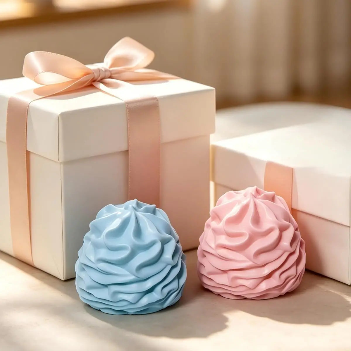 Cream Roll Squishy Toy – Slow Rising Dessert Fidget Squeeze