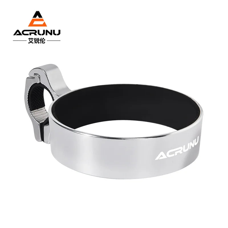 Aluminum Alloy Bike Water Bottle Holder | Universal Cup Bracket Bike Bottle Cage Peaceful Pleasures Health and Wellness Silver