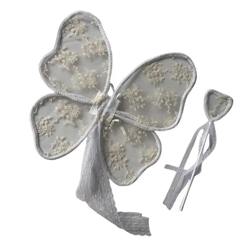 Kids Lace Angel Butterfly Wing Prop – Baby Photography Costume