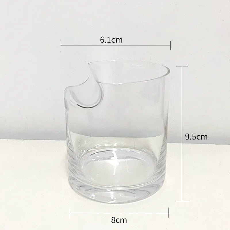Free Shipping Drinkware Glass for Whiskey and Cigar Glass on Top Cups Tiki Fashion Tumbler Accessorries Made of Crystal Design Peaceful Pleasures Health and Wellness