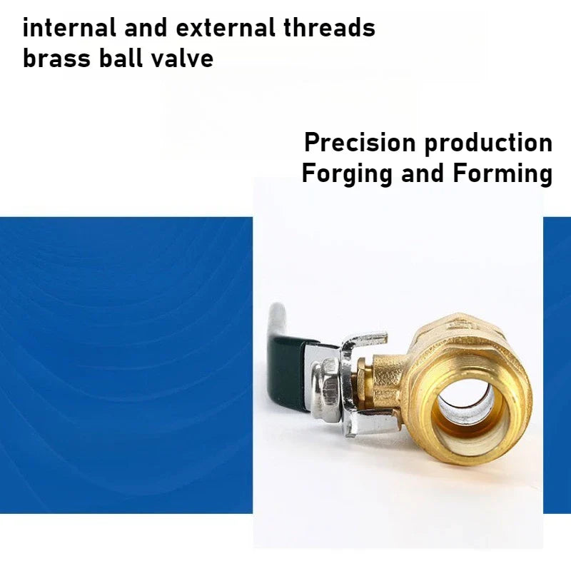 Full Bore Brass Ball Valve | Threaded Copper Water Switch