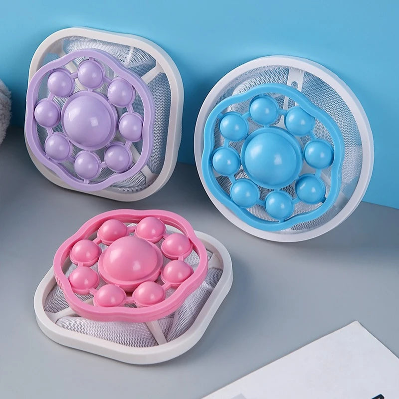 Washing Machine Laundry Ball Filter – 8pc Hair & Lint Remover Laundry Filter Balls Peaceful Pleasures Health and Wellness random