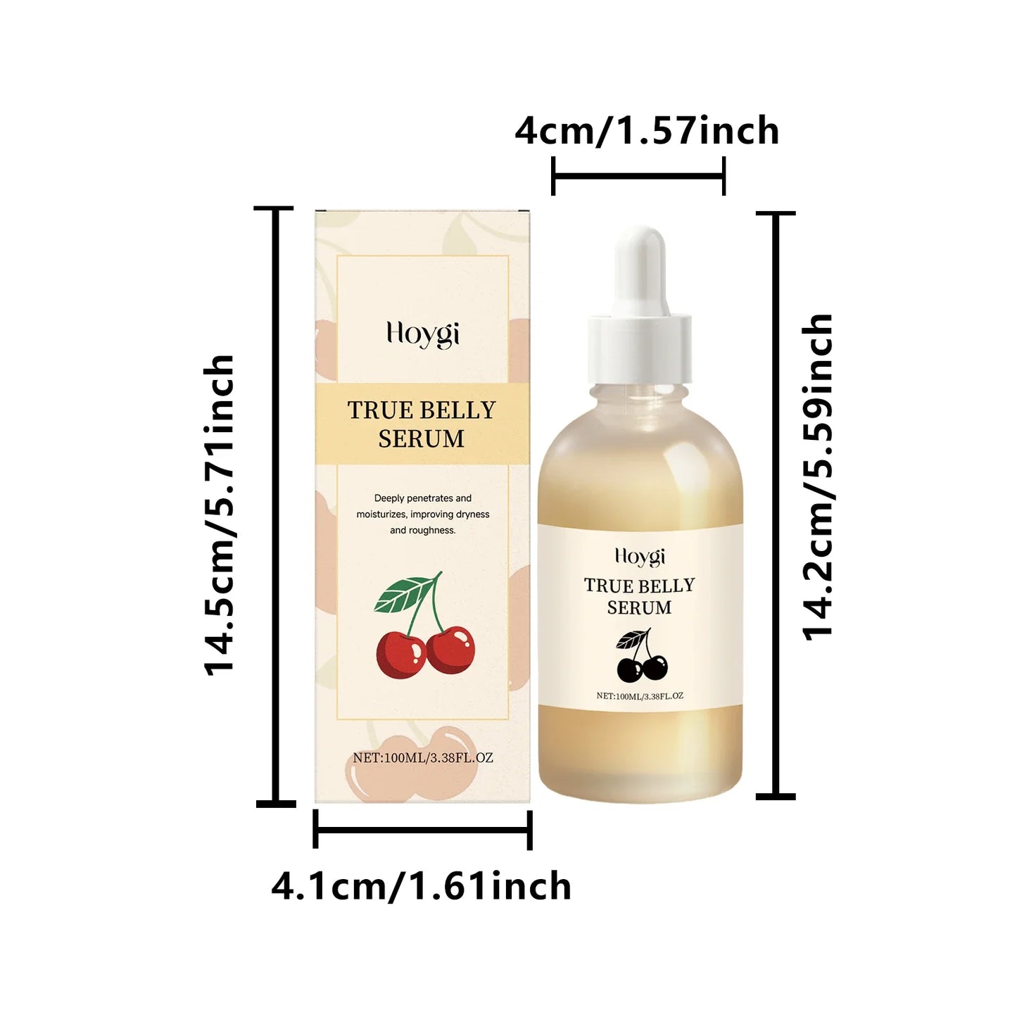 Hoygi True Belly Firming Serum – Hyaluronic Acid 100ml