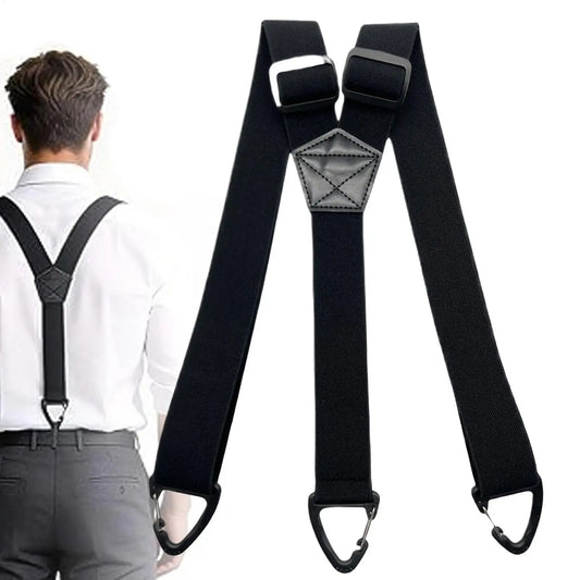 Men's Heavy Duty Y-Back Suspenders – Adjustable Elastic Braces Men's Suspenders Oasis Select