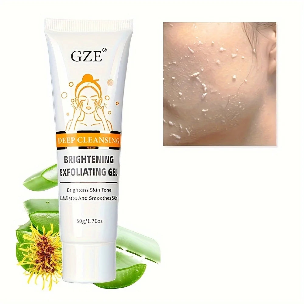GZE Exfoliating Peeling Gel – Face Scrub for Bright Skin