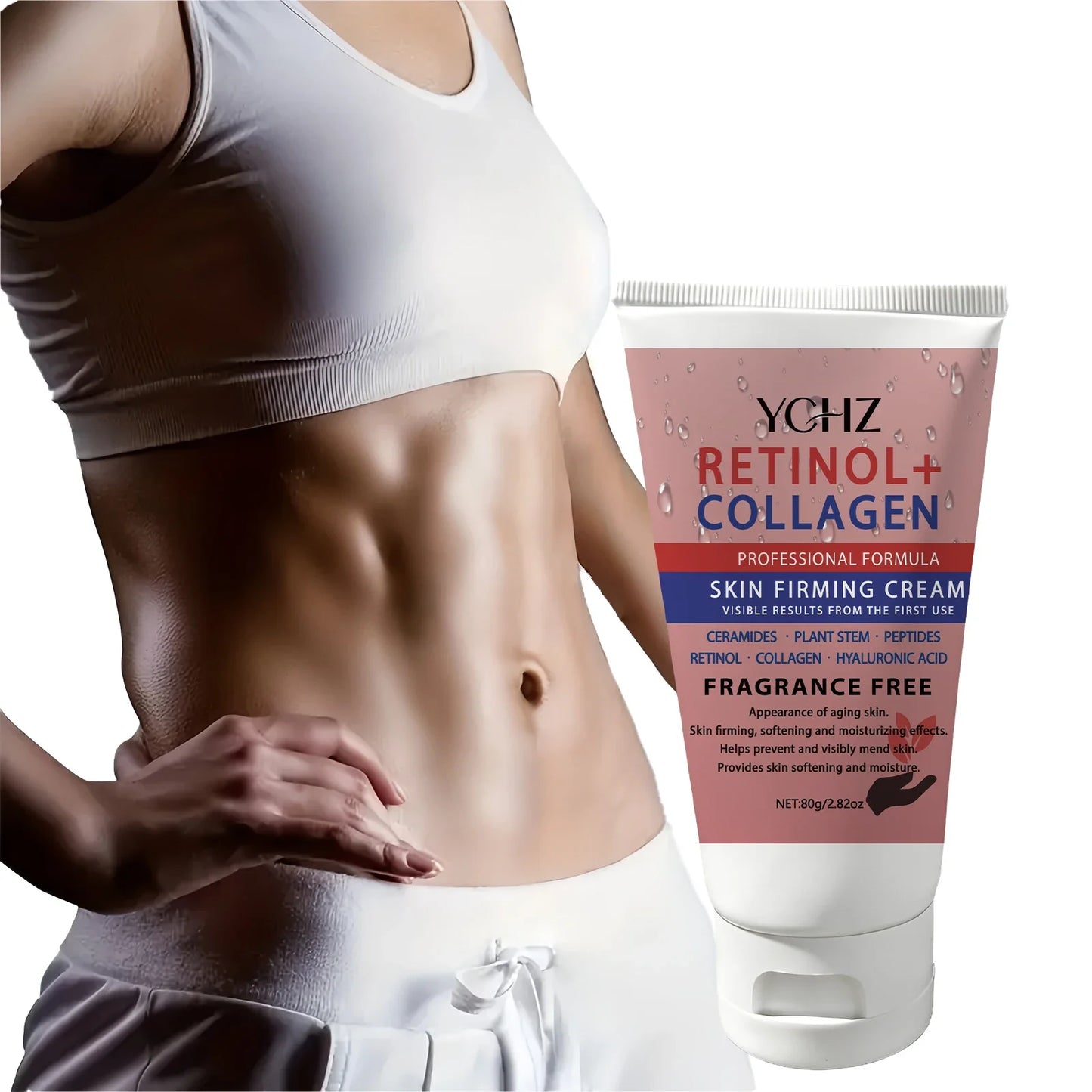 YCHZ Body Firming & Moisturizing Cream 80g | Natural Formula