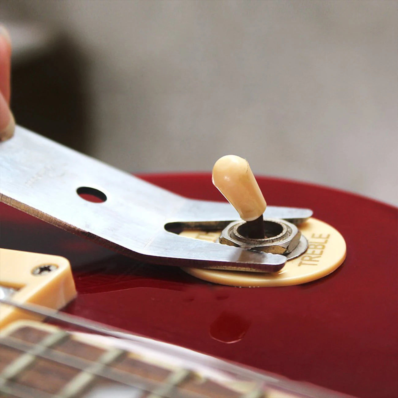 Electric Guitar Bass Multi Spanner Wrench Luthier Tool Tightening