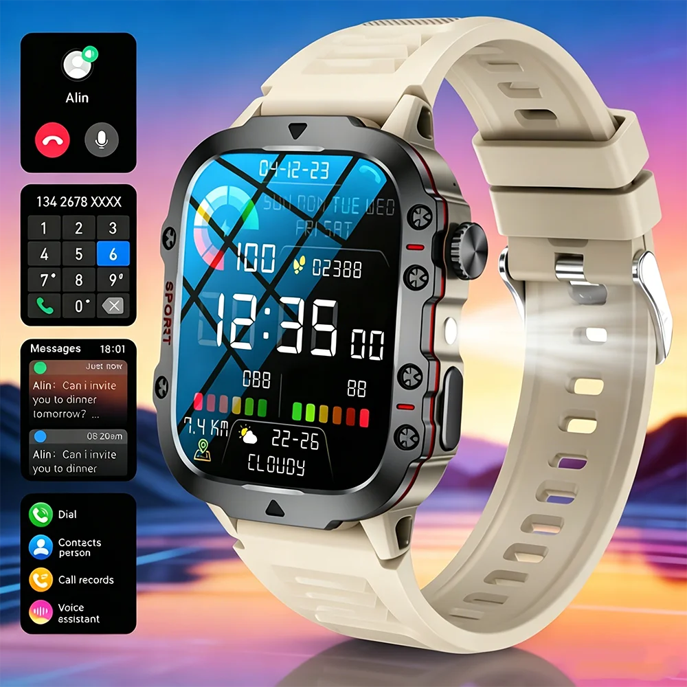 ERUN Smartwatch | Bluetooth Calling, Sports Modes & Step Tracker