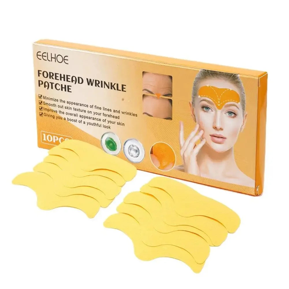 Anti-Wrinkle Forehead Gel Patches – 10pcs Collagen Peaceful Pleasures Health and Wellness 10pcs-box