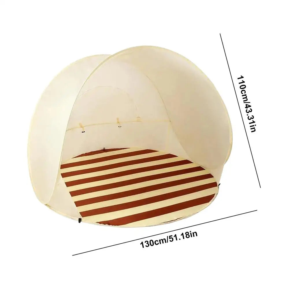 Pop-Up Beach Tent for 3-4 People | UPF 50+ Sun Shelter Canopy