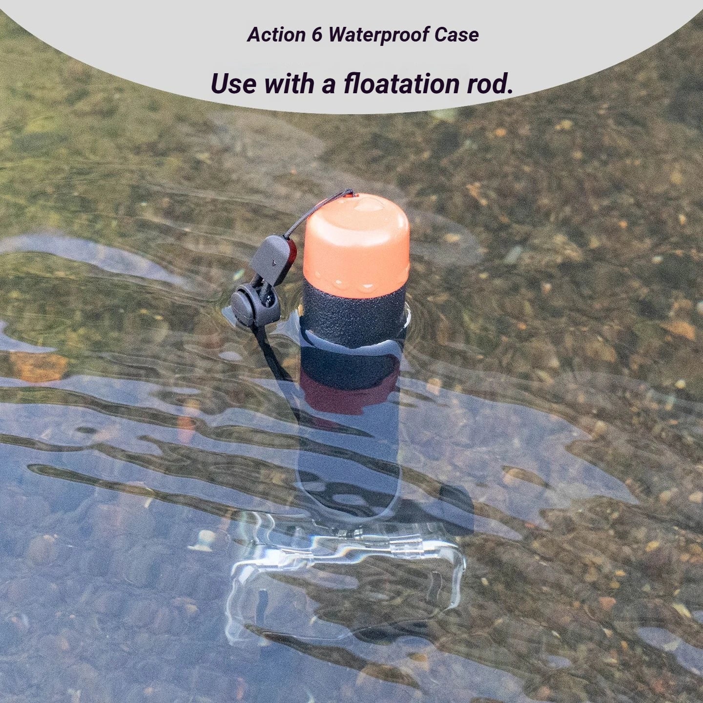 70M Waterproof Housing Case for DJI OSMO Action 6 – Dive Shell