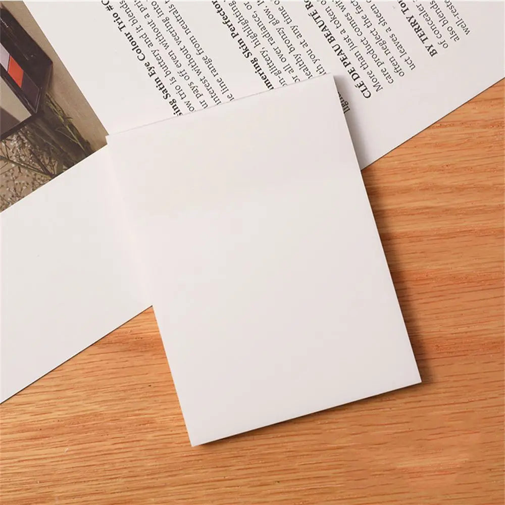 Transparent Sticky Notes PET Memo Pad | Daily To-Do Planner