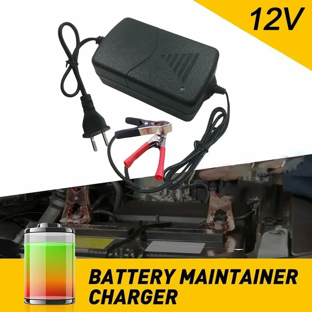 12V Motorcycle Charger for AGM Batteries with Indicator Peaceful Pleasures Health and Wellness
