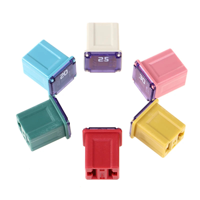 Square Car Fuse 20A–50A Waterproof Automotive Fuse Box Automotive Car Fuse Peaceful Pleasures Health and Wellness