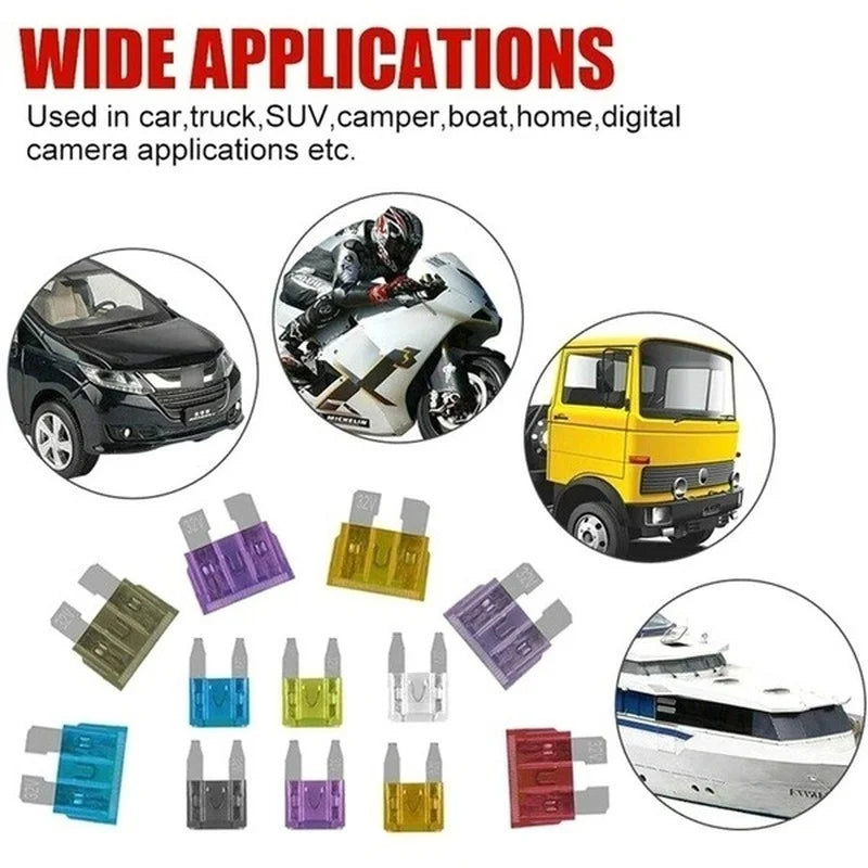 Car Fuse Blade Fuse Kit Fuses Automatic Truck Blade The Fuse Insurance Insert Insurance of Xenon Piece Lights Auto Accessories Peaceful Pleasures Health and Wellness