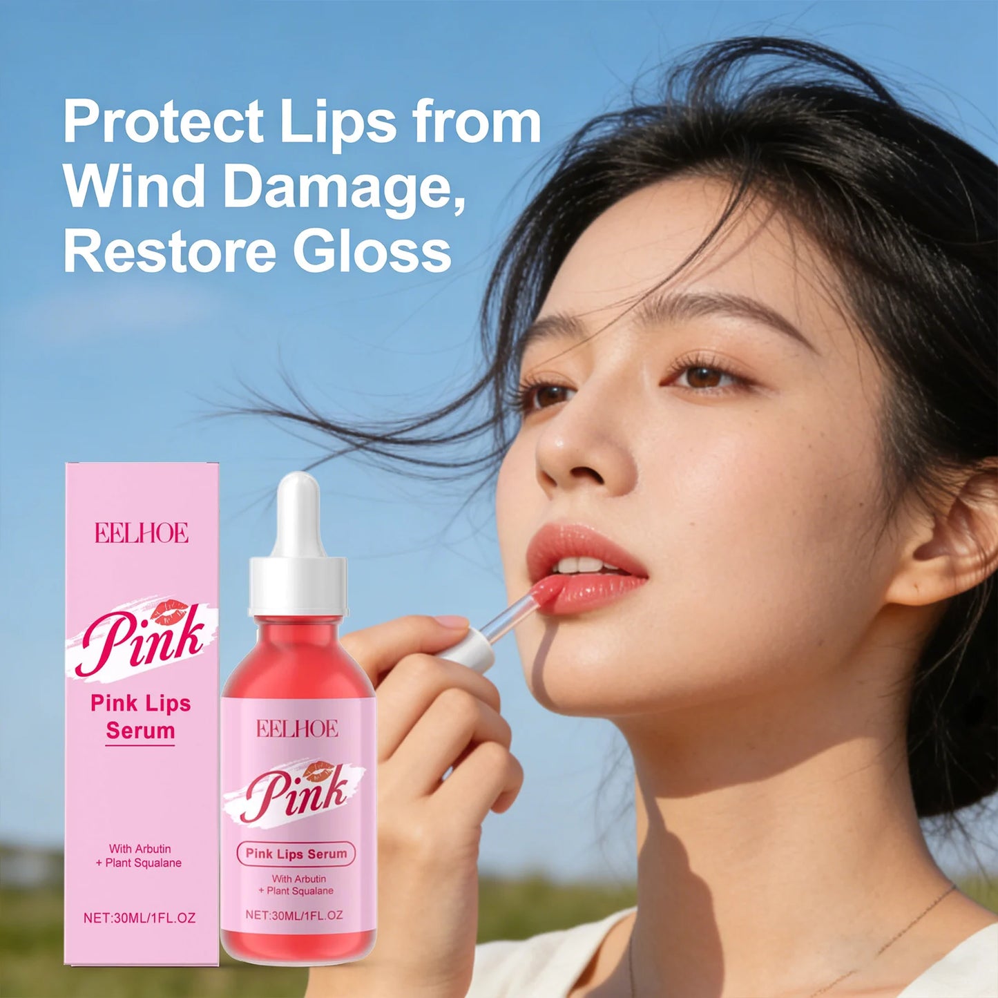 Moisturizing Lip Care Essence Removing Dead Skin Smoothing Lips Reduce Pigmentation Brightening Relieve Peeling Daily Lip Serum Peaceful Pleasures Health and Wellness