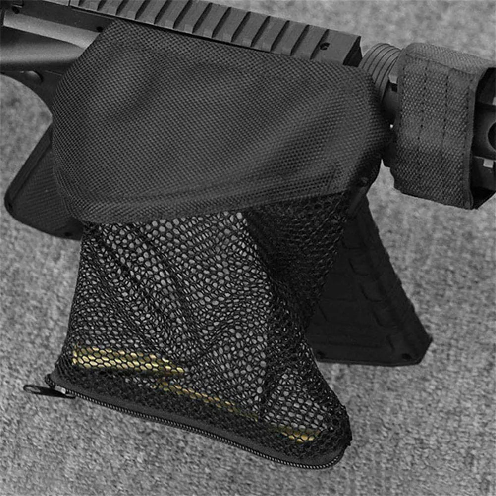 Catching Storage Net Bag Brass Catcher With Zipper Bottom Cartridge Recycling Mesh Bag Durable Outdoor Shooting Accessories Peaceful Pleasures Health and Wellness