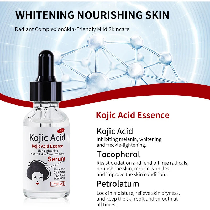 Korean Facial Serum – Collagen, Vitamin C & Kojic Acid