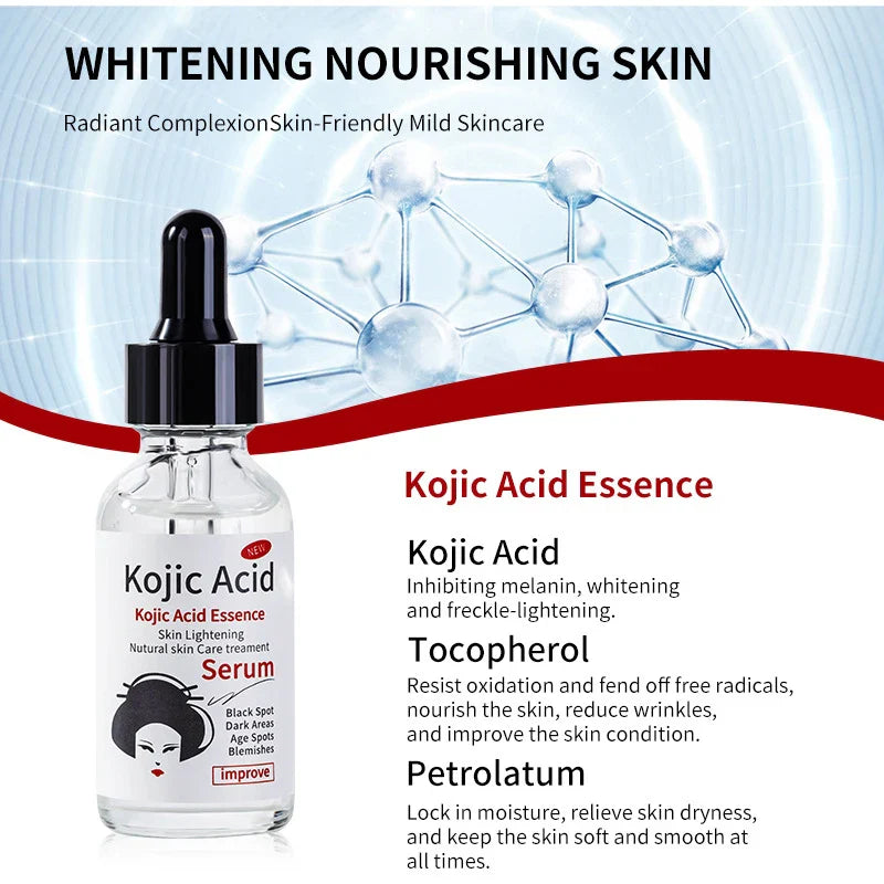 Korean Collagen, Vitamin C & Kojic Acid Face Serum | Lifting