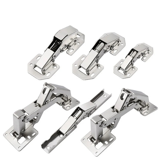Soft-Close Full Overlay Cabinet Hinge | Straight Arm Damper Cabinet Door Hinge Oasis Select
