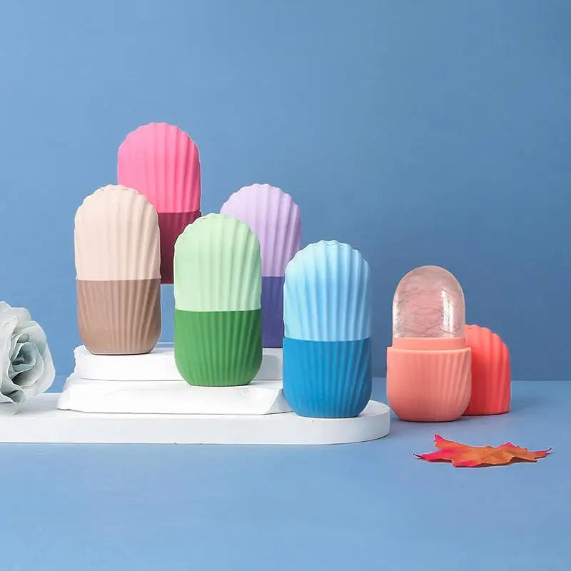 Facial Ice Roller Silicone Tray – Face Massage & Skin Tool