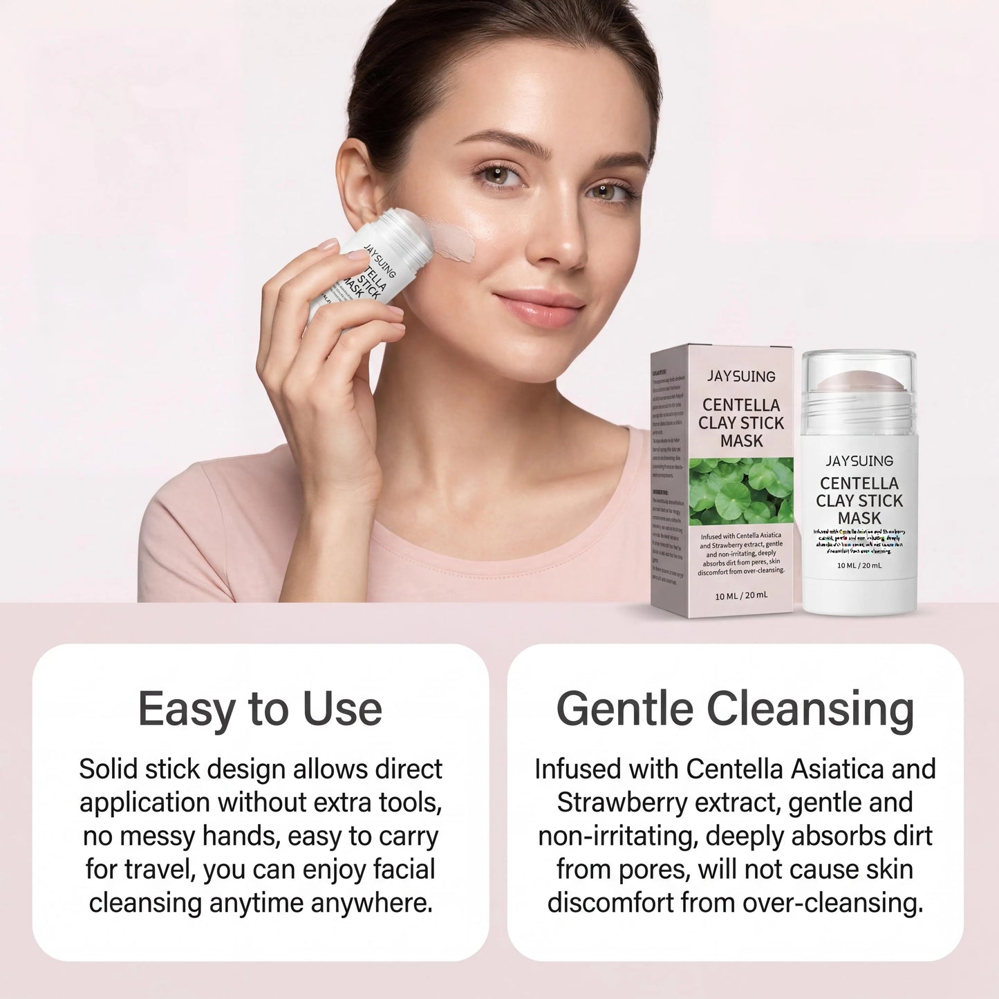 Centella Asiatica Clay Mud Mask Stick – Pores & Blackheads