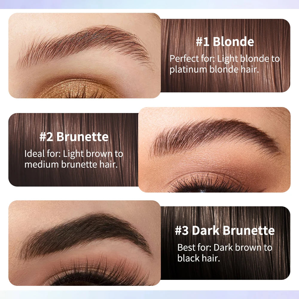 Lakerain Eyebrow Staining Masque Stackable Colors Long Lasting Makeup Effect Smudge-Resistant Moisturizing Eyebrows Dye Cosmetic Peaceful Pleasures Health and Wellness