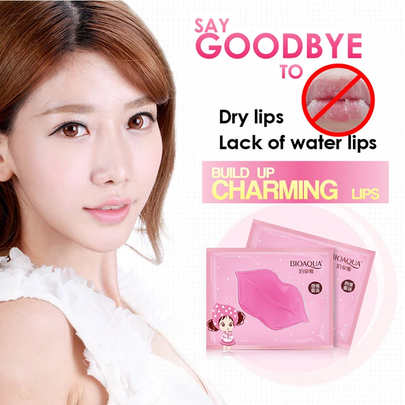 BIOAQUA Crystal Collagen Lip Mask 15pcs – Hydrating Plumper