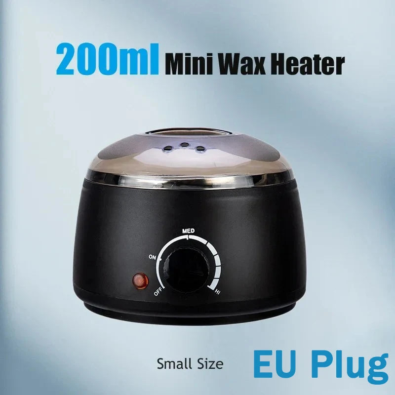 2026 200ML Hair Removal Tool Warmer Wax Heater Hands Feet Epilator Depilatory Paraffin Wax Machine Kit/Wax Beans/Wax Heater Peaceful Pleasures Health and Wellness 035-B-EU