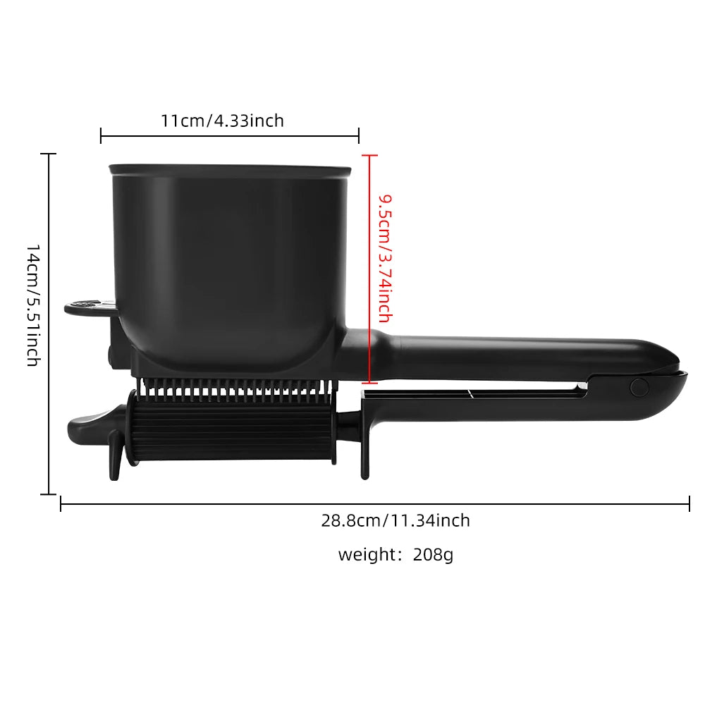 New Roller Comb Applicator Hair Coloring 2-In-1 Dye Salon Hair Care Plastic Hairdressing Tool for Salon or Home Use Peaceful Pleasures Health and Wellness