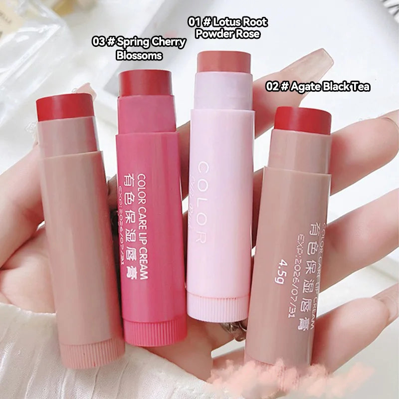 HAIPINK 3-Piece Set Tinted Moisturizing Lip Balm - Hydrating, Fade Lip Lines, Prevent Chapping Peaceful Pleasures Health and Wellness