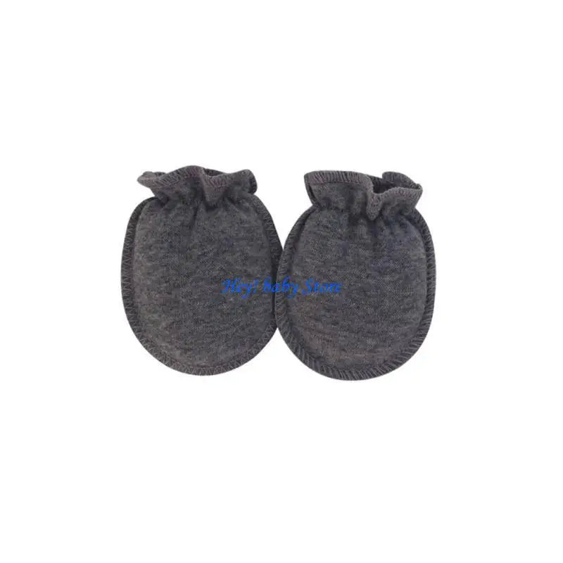 Soft Cotton Baby Anti-Scratch Mittens | Newborn 0–12 Months