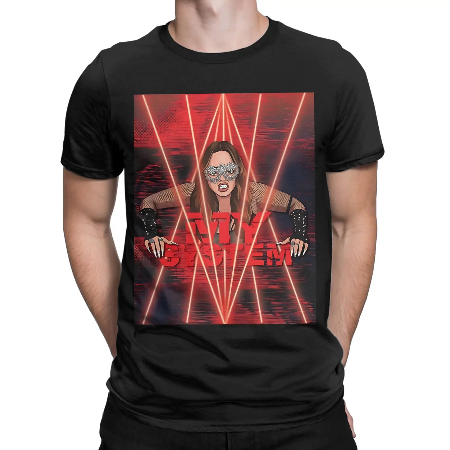 Felicia Eurovision Sweden 2026 Men's Vintage Cotton T-Shirt