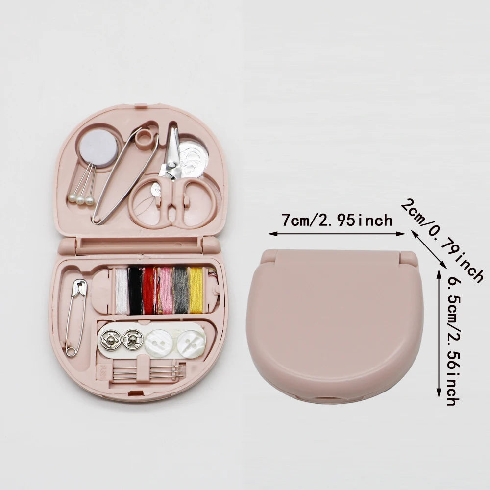 Mini Square Sewing Box Home Minimalist Convenient Small Tool