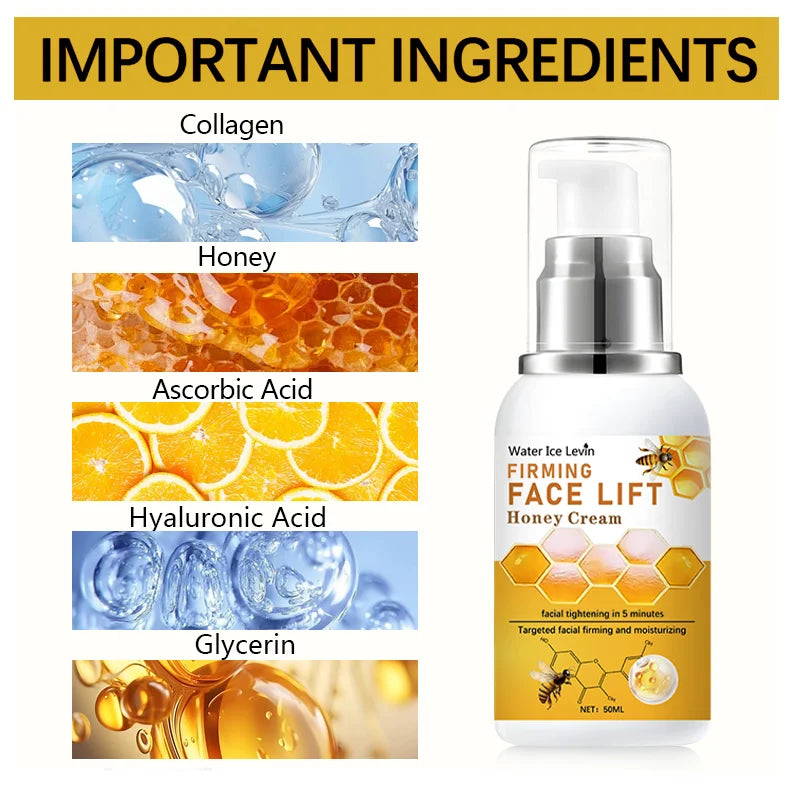 Honey Face Lifting & Firming Cream | Anti-Aging Moisturizer
