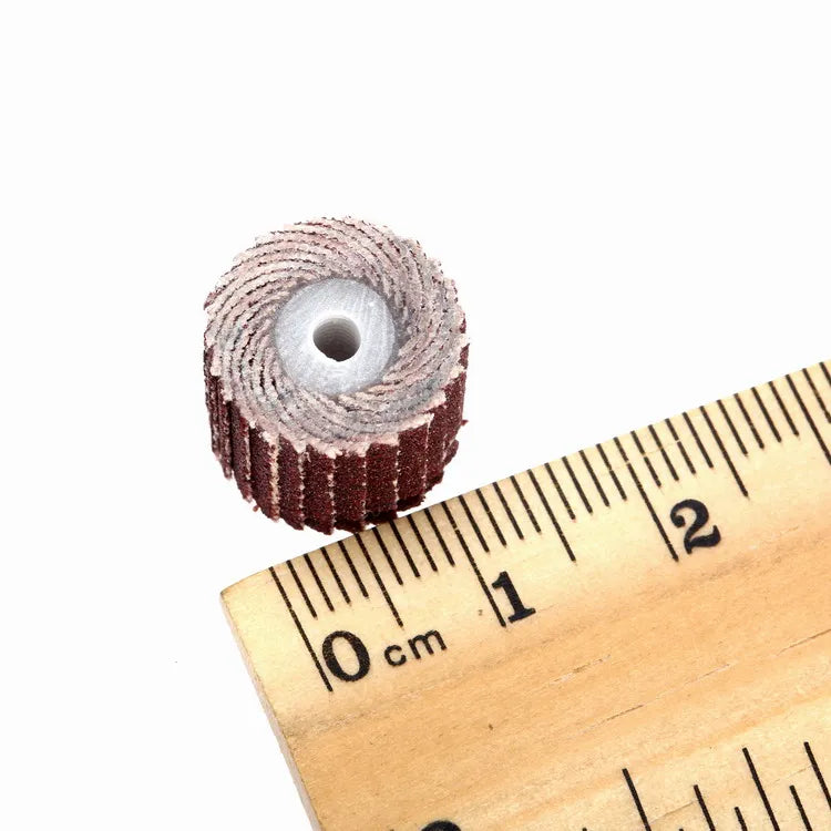 10Pcs 240 Grit Abrasive Flap Wheels 10/12mm – Dremel Sand Drums