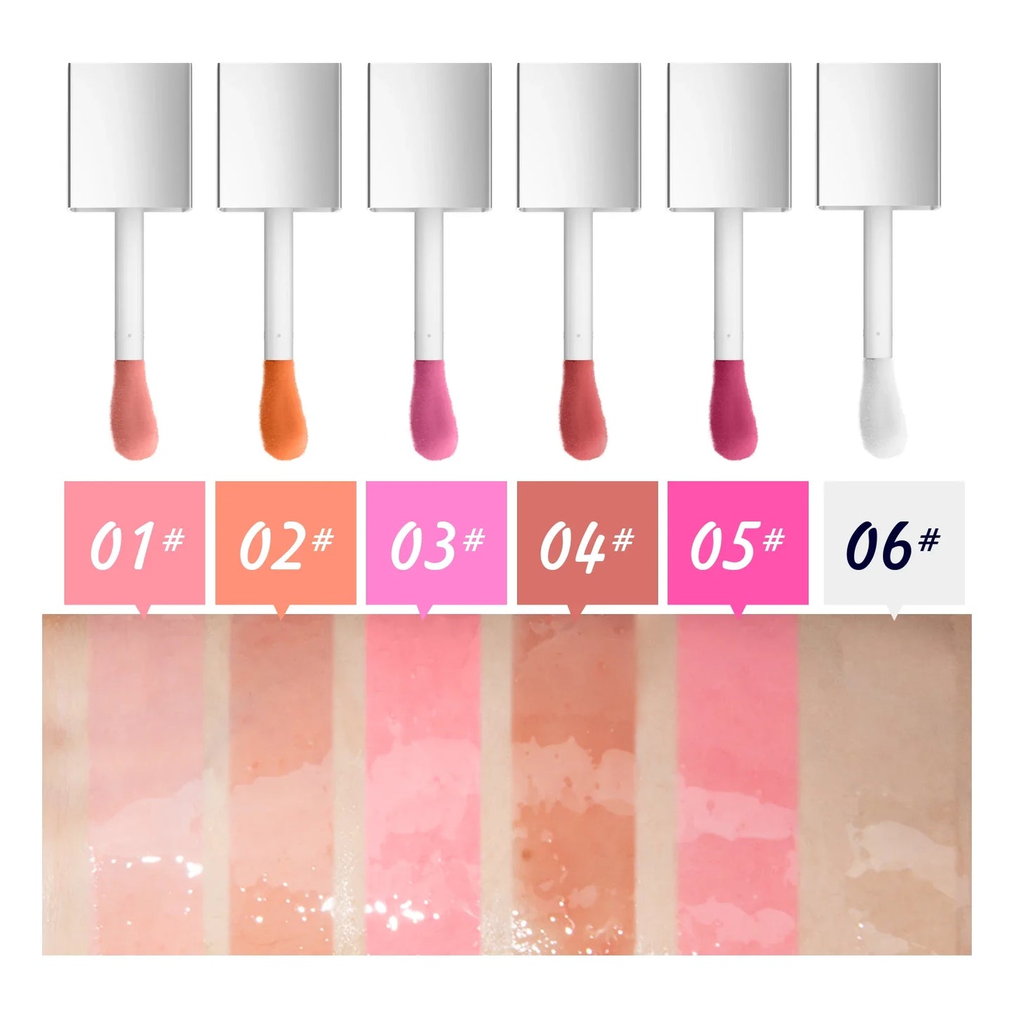 Hello Kiss Crystal Jelly Tinted Lip Oil & Plumping Gloss 8ml