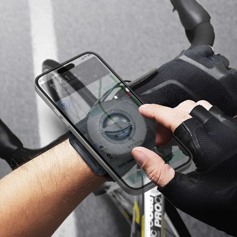 Magnetic Phone Holder Armband Wrist Strap | Sports Mount